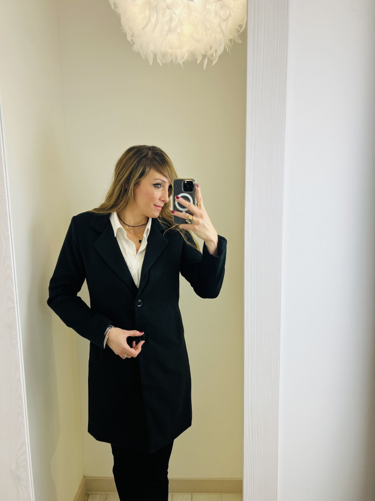 BLAZER LONG BLACK