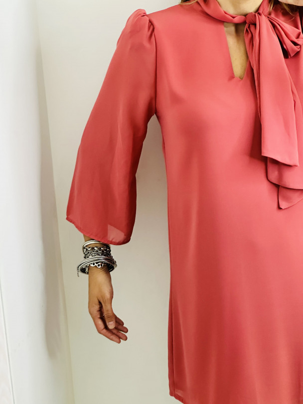 VESTIDO LAZADA ROSA