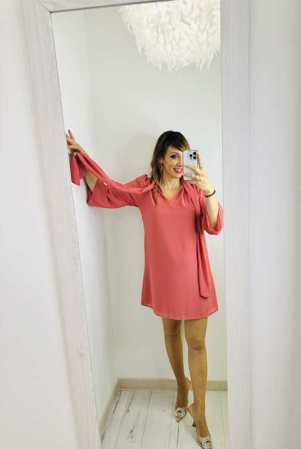 VESTIDO LAZADA ROSA