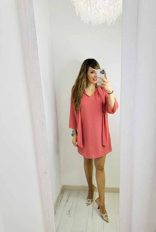 VESTIDO LAZADA ROSA