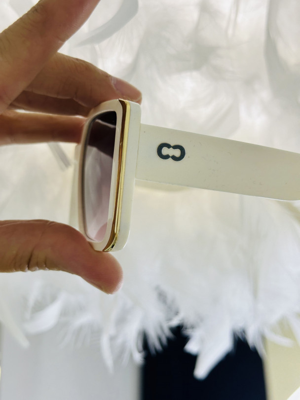 GAFAS WHITE & GOLD