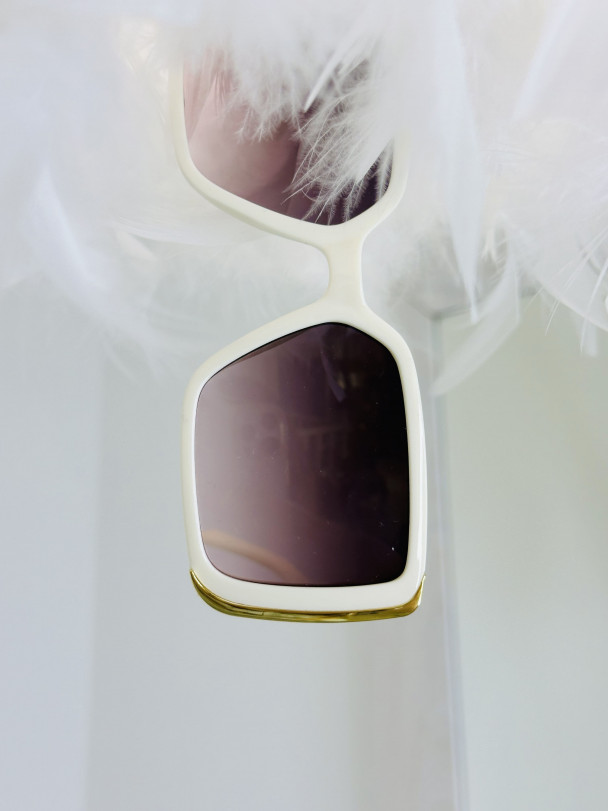 GAFAS WHITE & GOLD