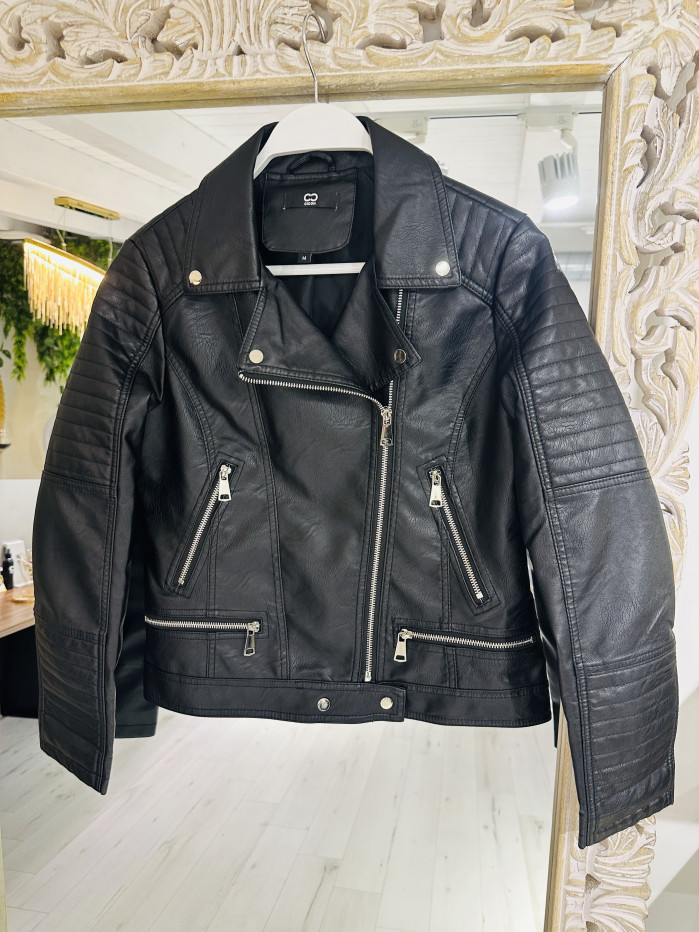BIKER BLACK ZIPPER
