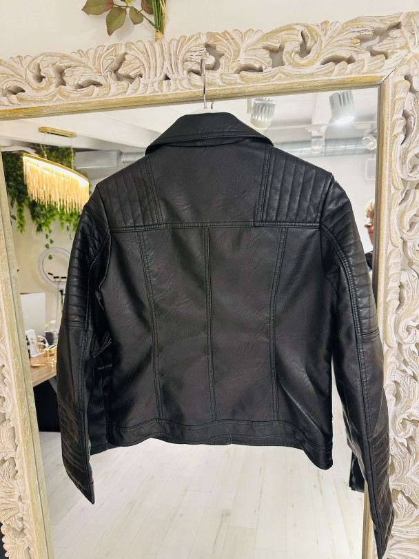 BIKER BLACK ZIPPER