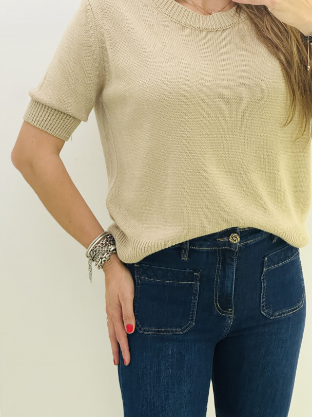 JERSEY PUNTO BEIGE
