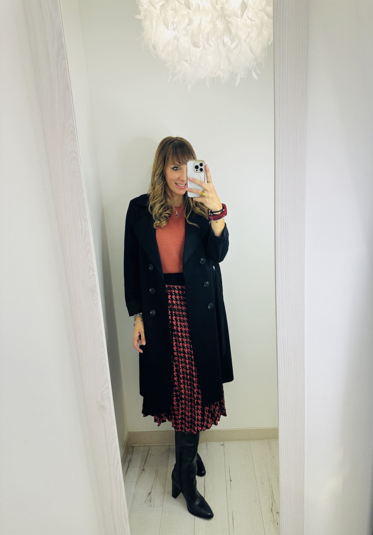 GABARDINA ANTELINA NEGRA