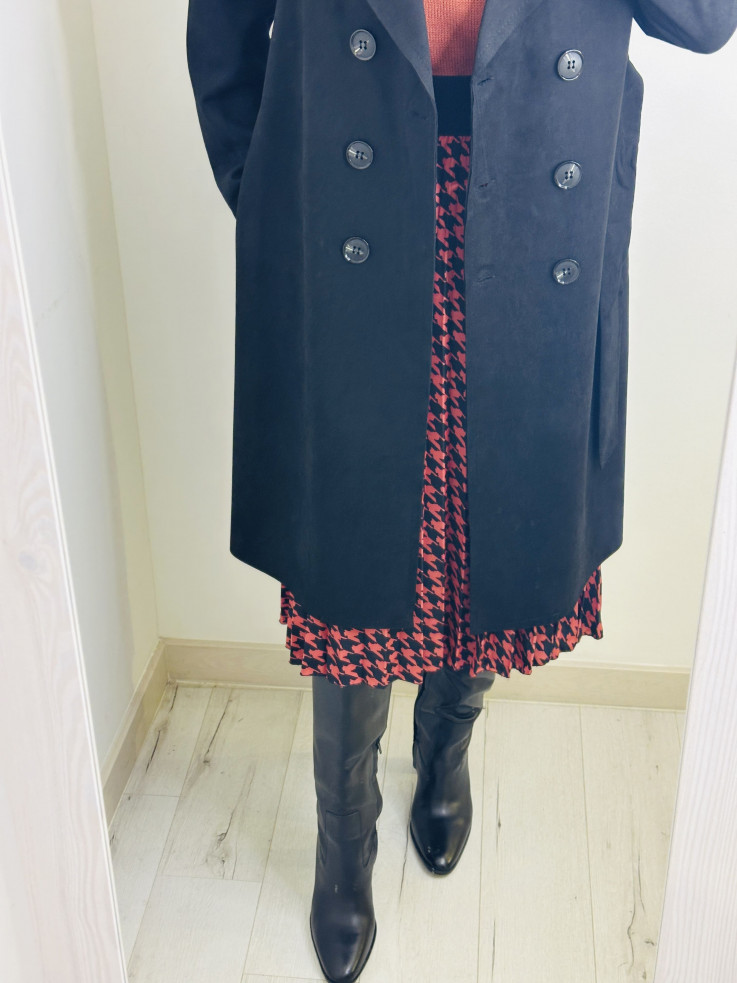 GABARDINA ANTELINA NEGRA