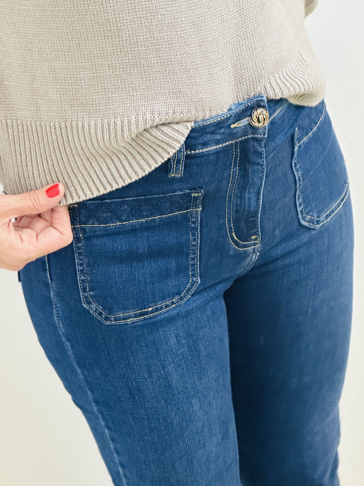 PANTALÓN DENIM RECTO