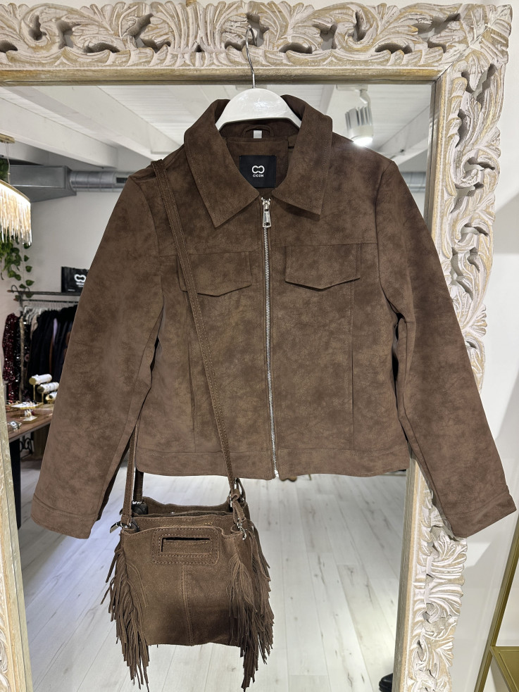 CAZADORA ANTELINA CAFÉ