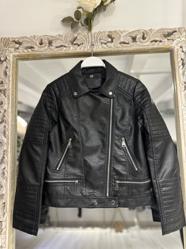 BIKER BLACK ZIPPER