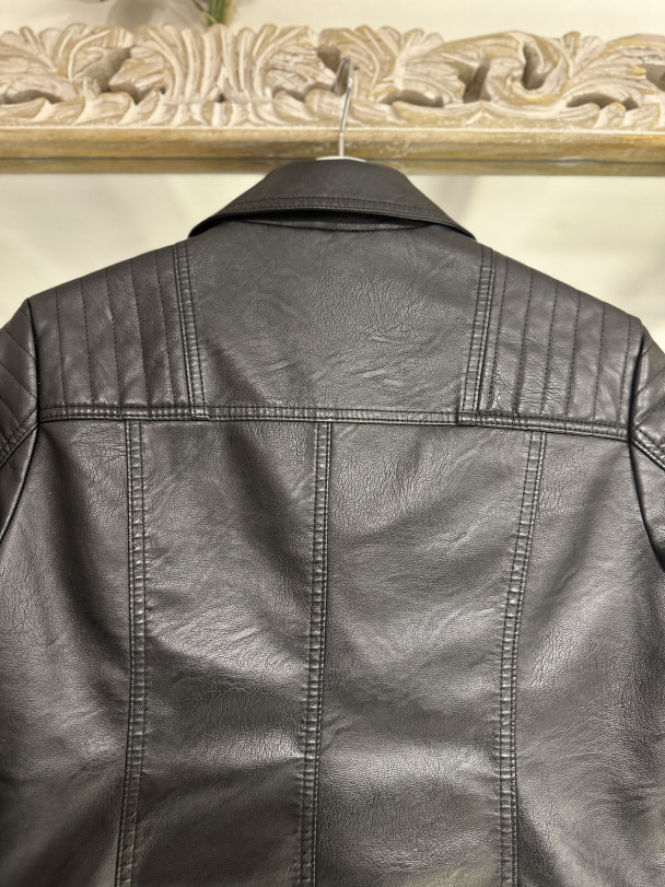 BIKER BLACK ZIPPER