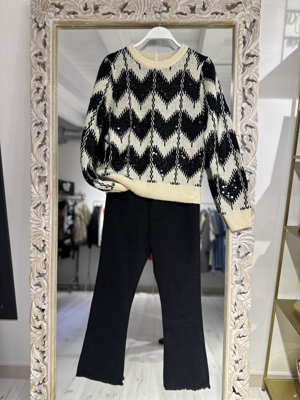 JERSEY BLACK & WHITE