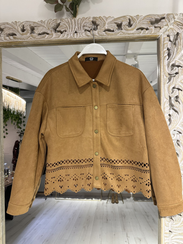 CAZADORA ANTELINA TROQUELADA