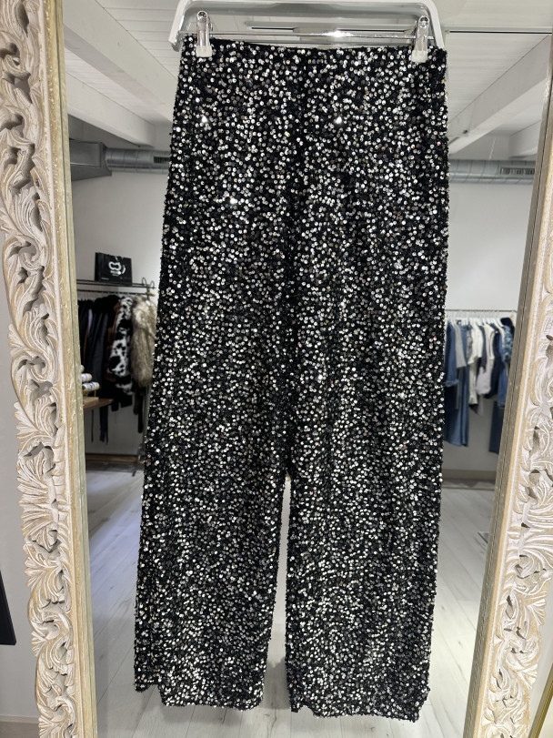 PANTALÓN EVENTO PLATEADO