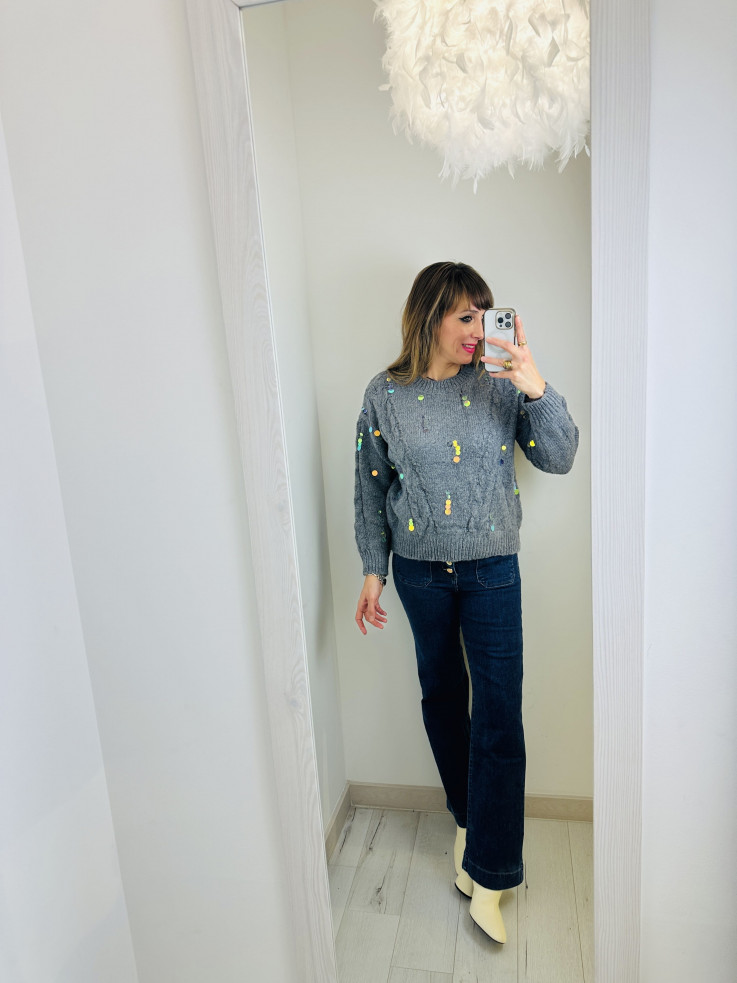 PANTALÓN BUTTONS BLUE