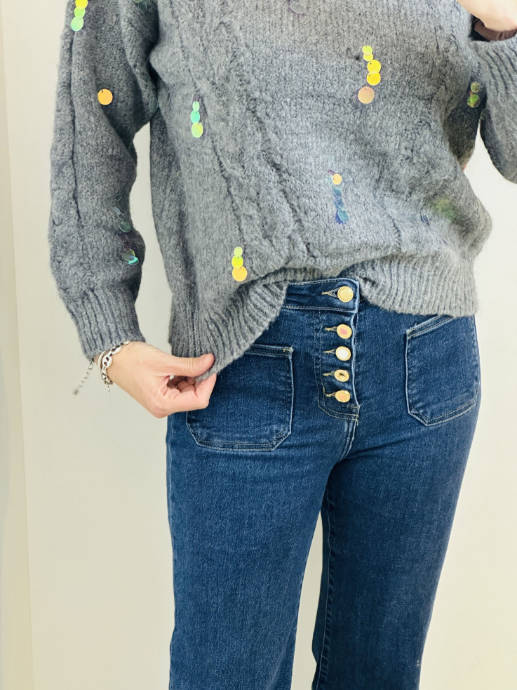 PANTALÓN BUTTONS BLUE