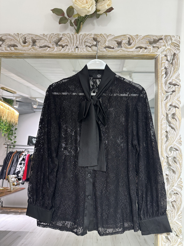 BLUSA ENCAJE BLACK