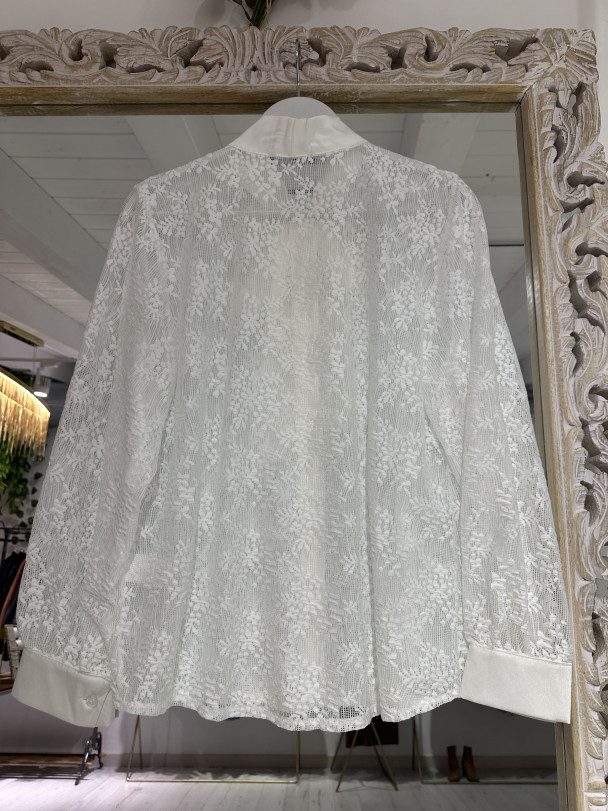 BLUSA ENCAJE WHITE