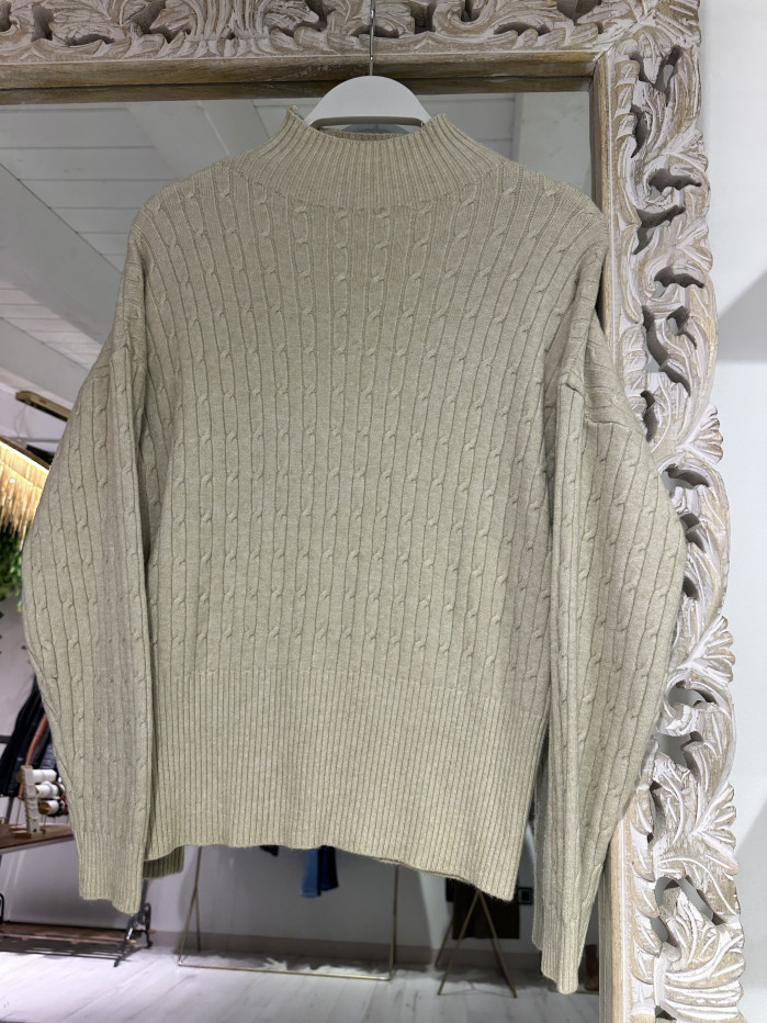 JERSEY PERKINS BEIGE