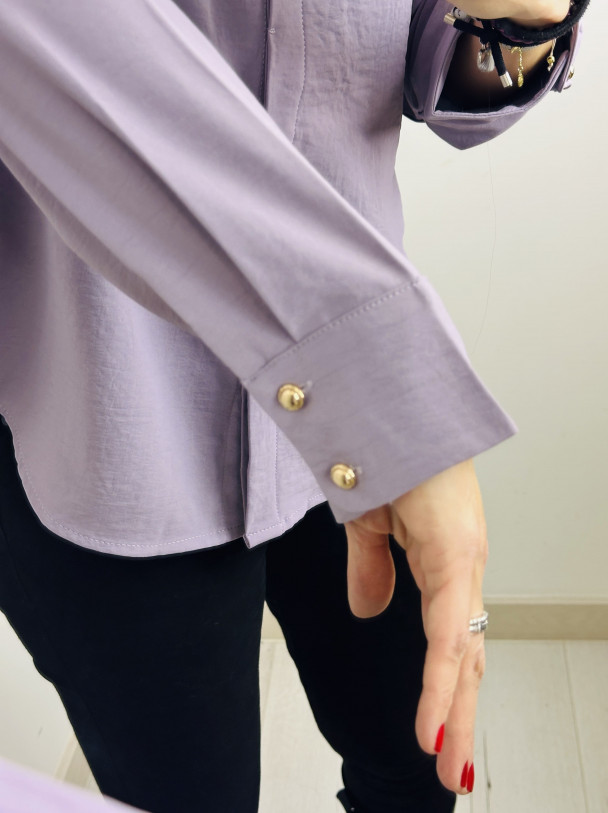 BLUSA LILA BUTTONS