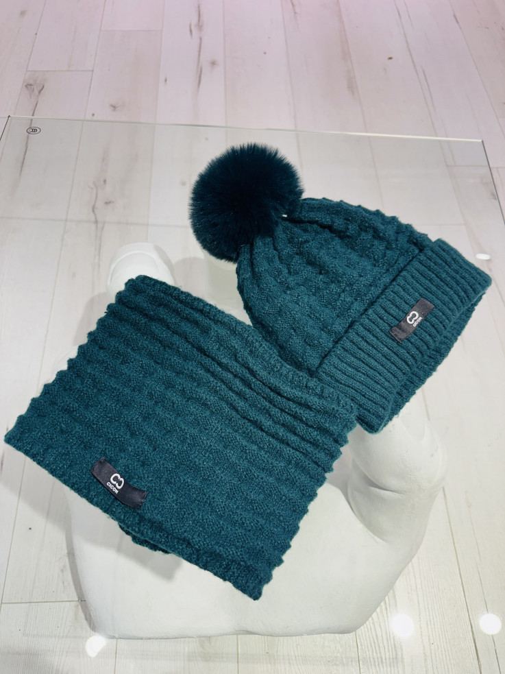 GORRO + CUELLO GREEN