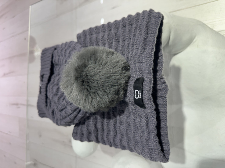 GORRO + CUELLO GREY