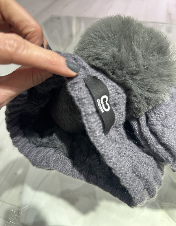 GORRO + CUELLO GREY