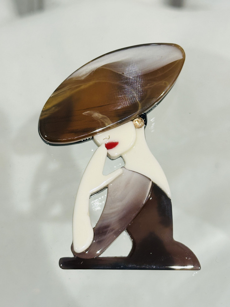 BROCHE AUDREY HEPBURN