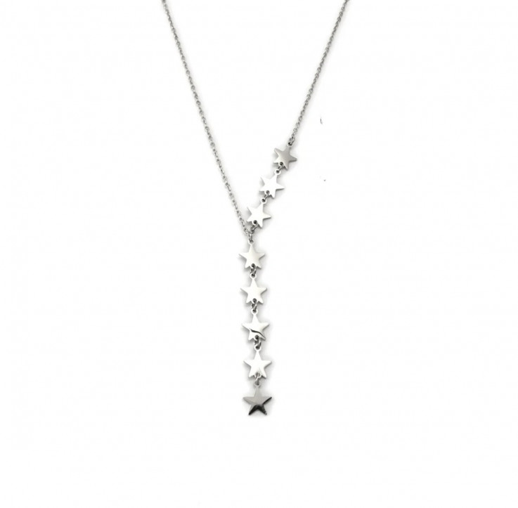 COLGANTE SILVER STARS