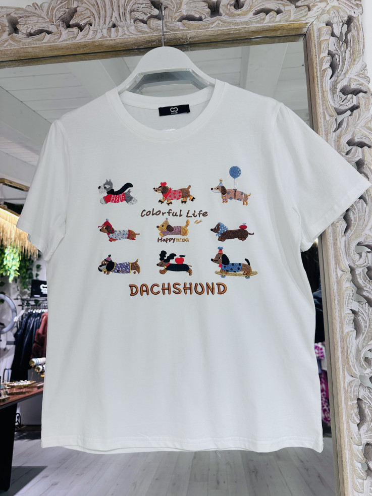 CAMISETA DACHSHUND