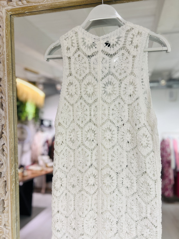 CHALECO CROCHET BLANCO
