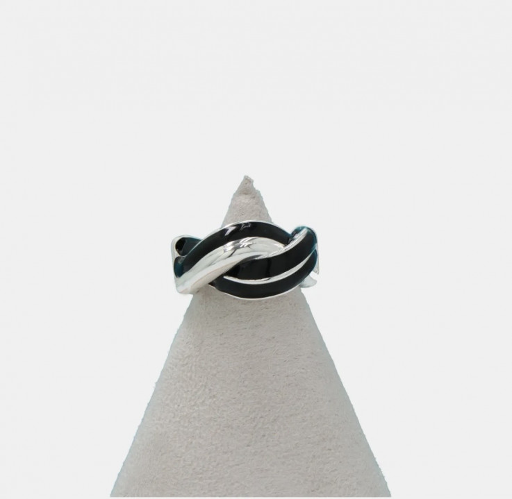 ANILLO ONDULADO SILVER