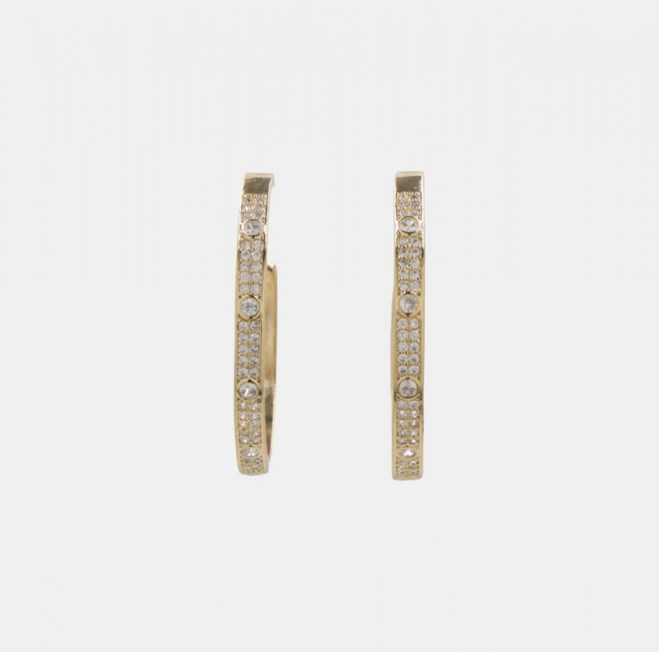 PENDIENTES SMALL DIAMOND GOLD