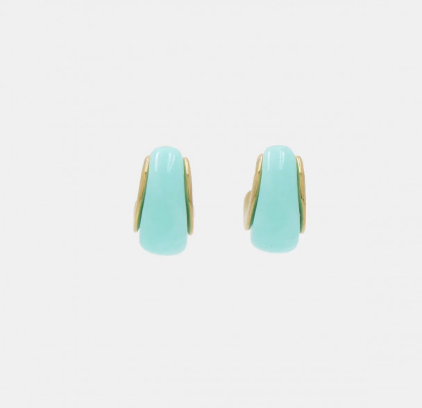 PENDIENTES TURQUESA