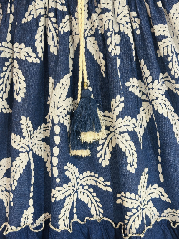 VESTIDO PALMERAS BLUE