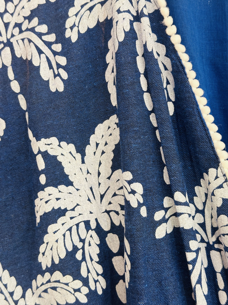 VESTIDO PALMERAS BLUE