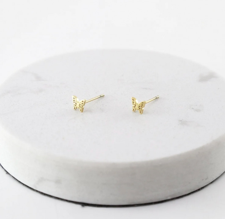 PENDIENTES GOLD MARIPOSA