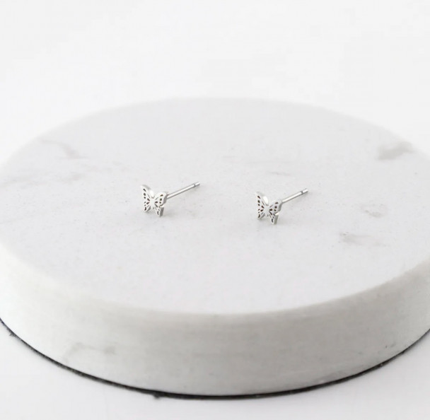 PENDIENTES SILVER MARIPOSA