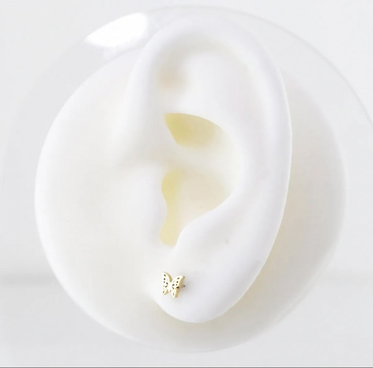 PENDIENTES GOLD MARIPOSA