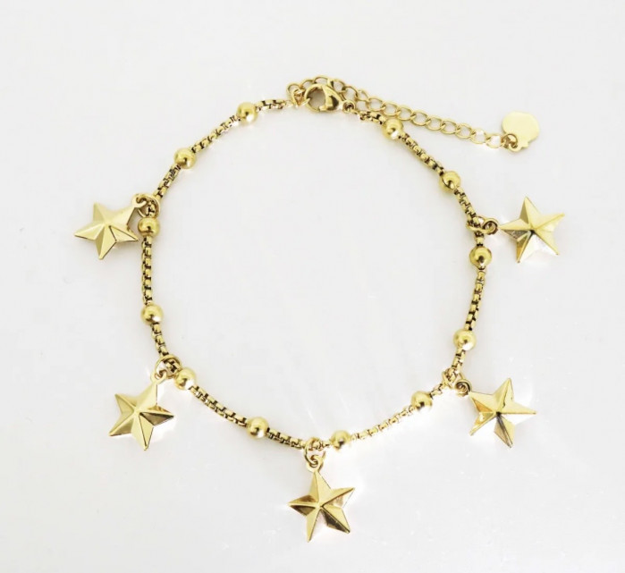 TOBILLERA GOLD STARS