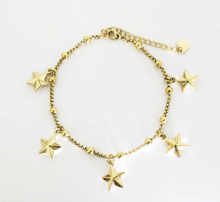 TOBILLERA GOLD STARS