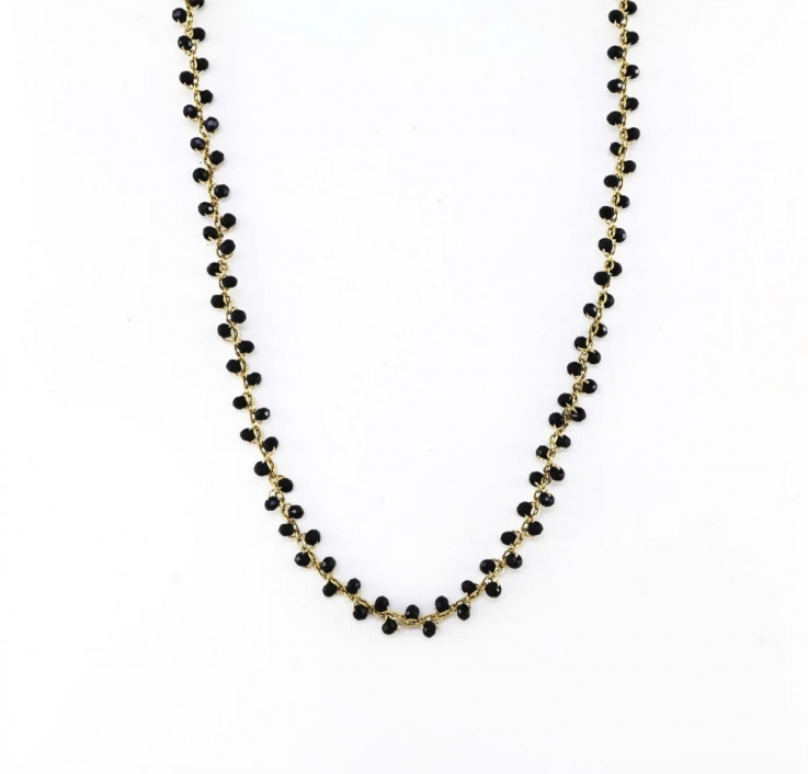 GARGANTILLA PIEDRAS NEGRO